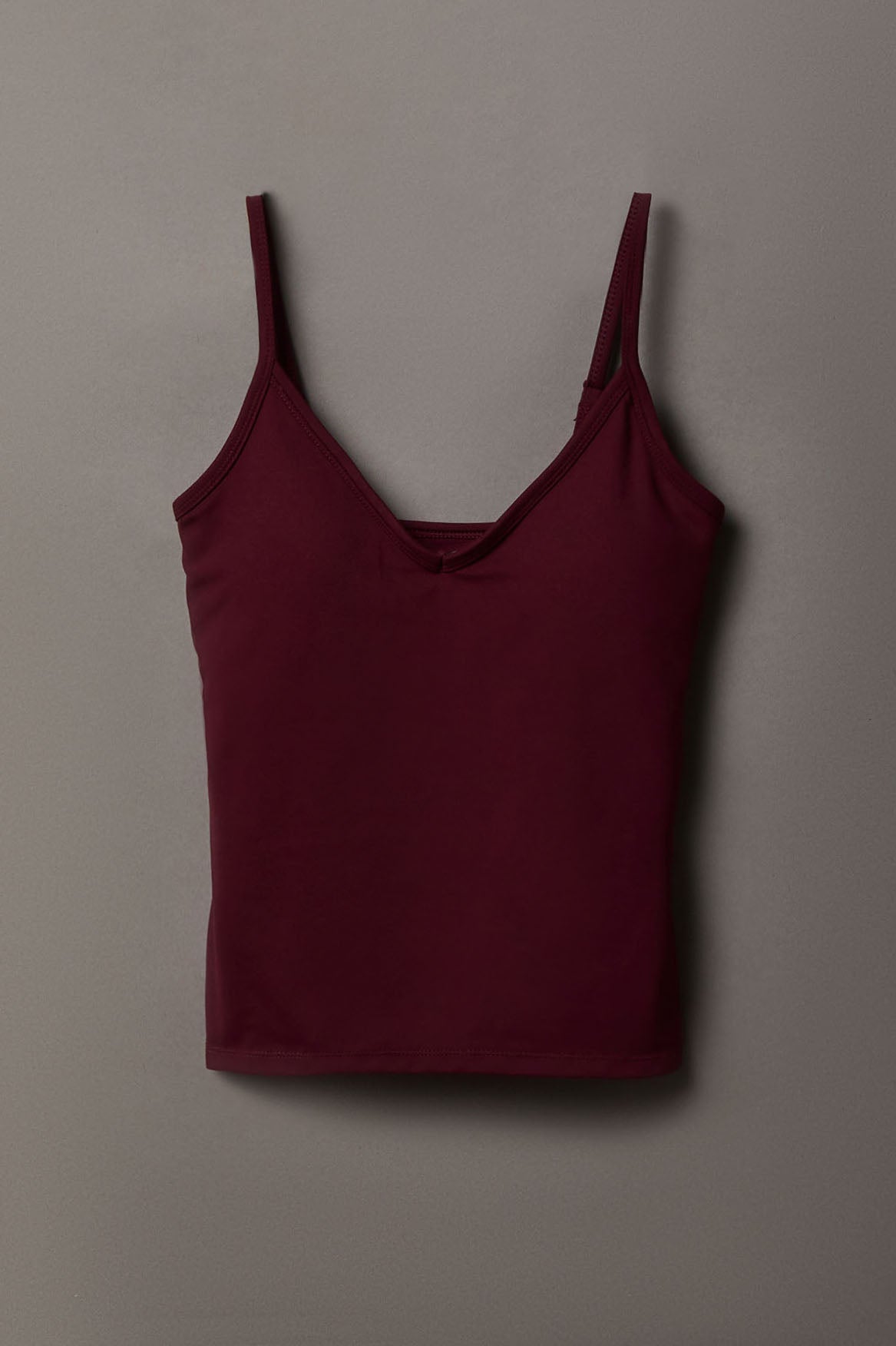 Playboy Active V-Neck Tank - Burgundy