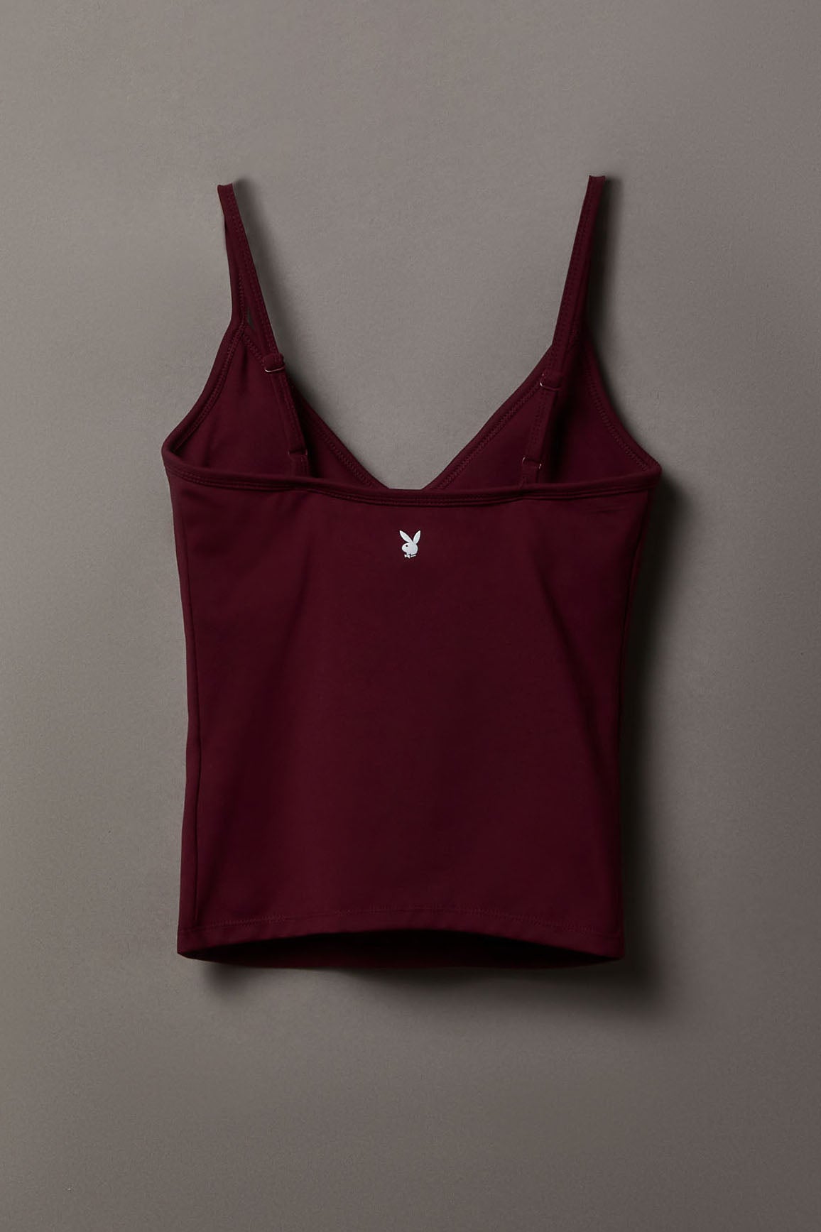 Alt View 2. Playboy Active V-Neck Tank - Burgundy
