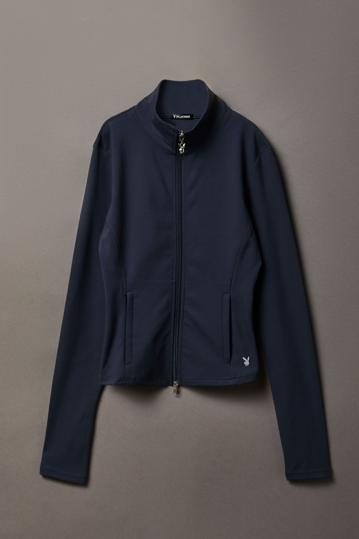 Playboy Active Zip Jacket - Dark Grey