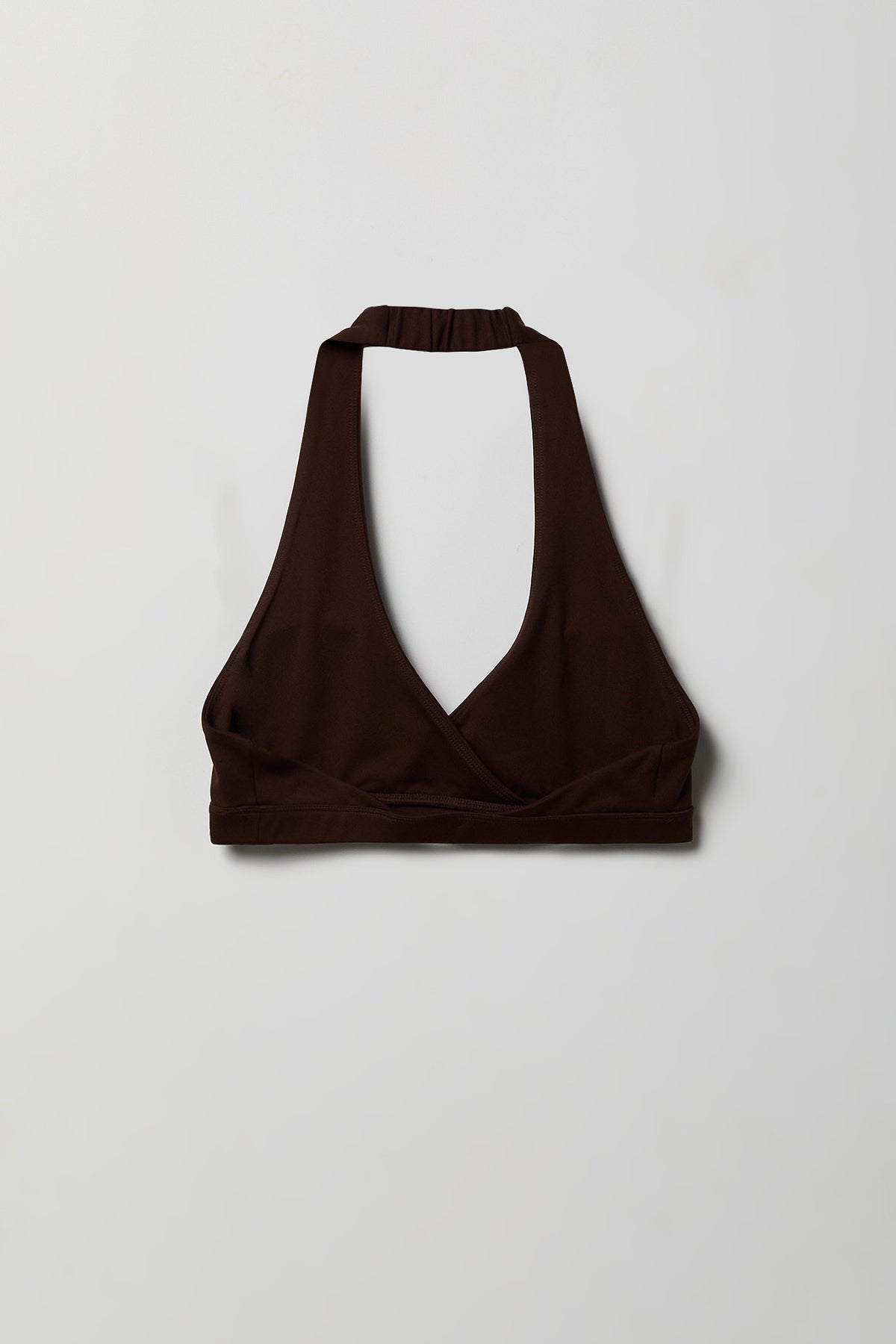 Alt View 2. Sommer Ray UltraSculpt Halter Bra - Brown