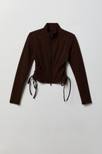 Sommer Ray Side Cinched Zip Jacket