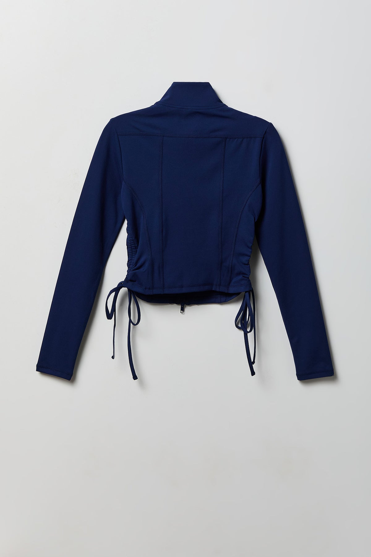 Alt View 2. Sommer Ray Side Cinched Zip Jacket - Navy
