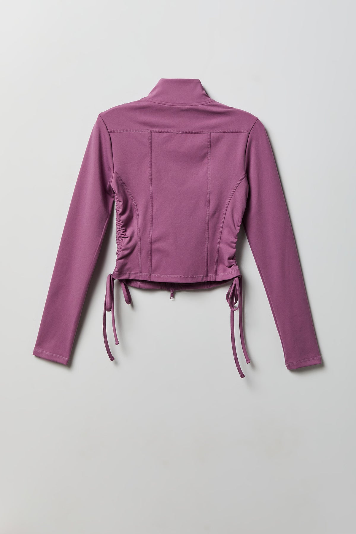 Alt View 2. Sommer Ray Side Cinched Zip Jacket - Purple