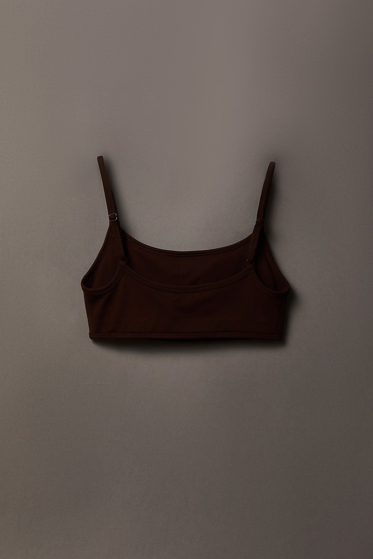 Alt View 2. Playboy Chrome Detail Sports Bra - Brown