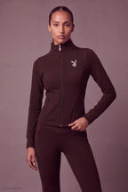 Playboy Chrome Detail Zip Jacket