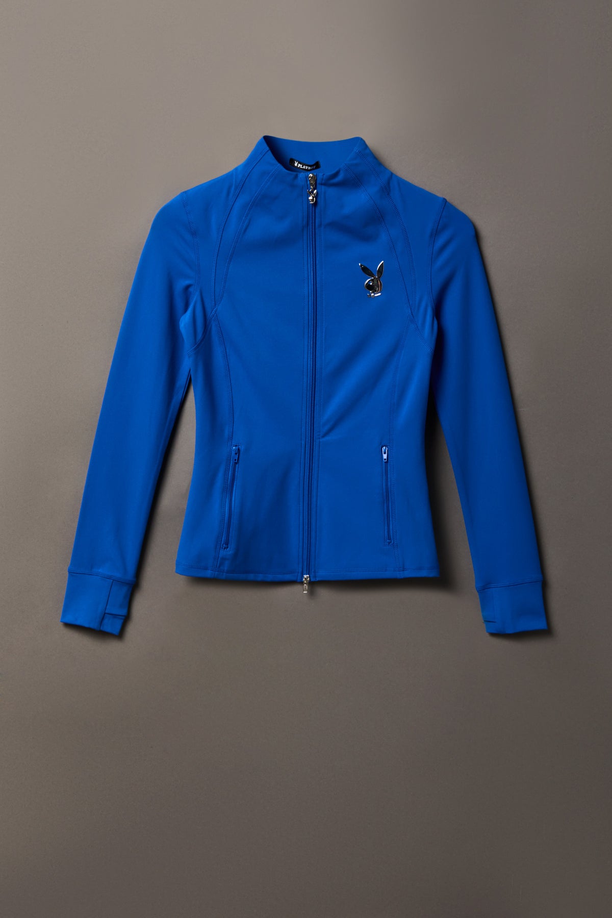 Playboy Chrome Detail Zip Jacket - Blue