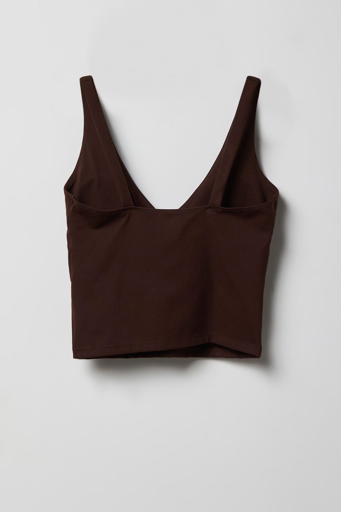 Alt View 2. Sommer Ray V-Neck Tank - Brown