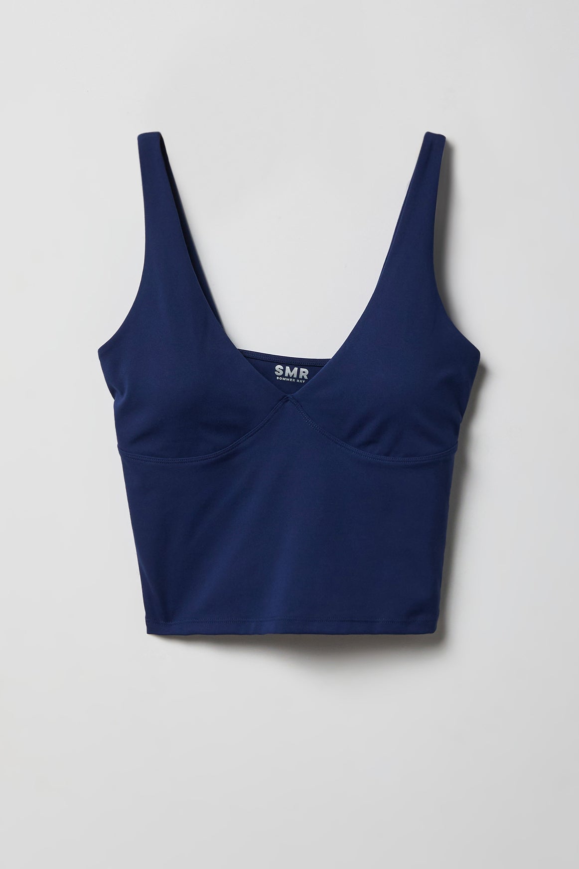 Sommer Ray V-Neck Tank - Navy