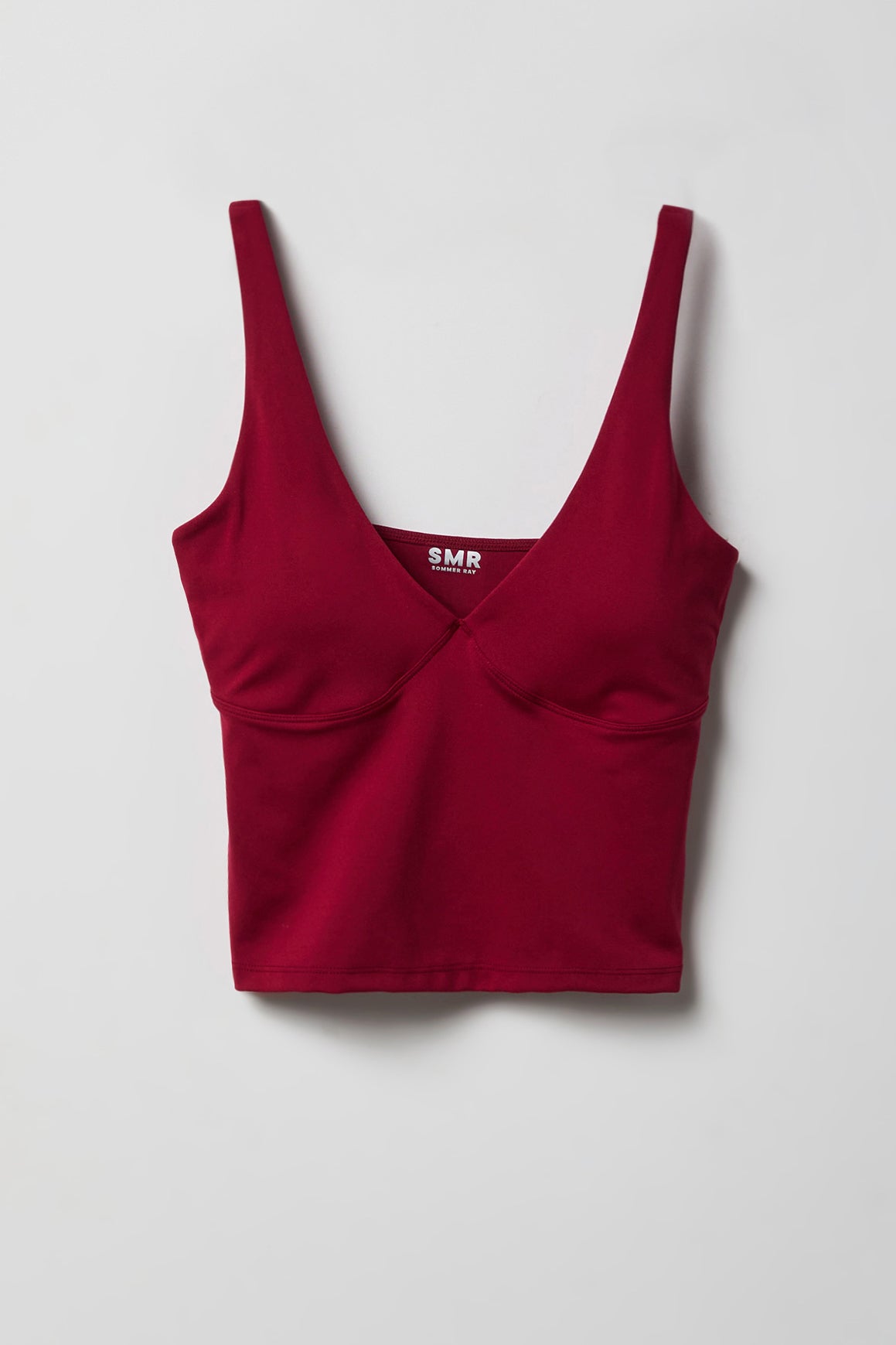 Sommer Ray V-Neck Tank - Red