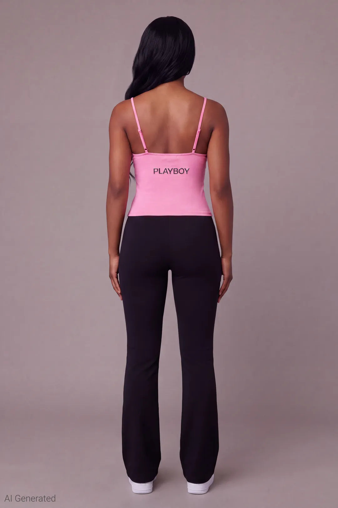 Alt View 18. Playboy Chrome Detail Tank - Blue