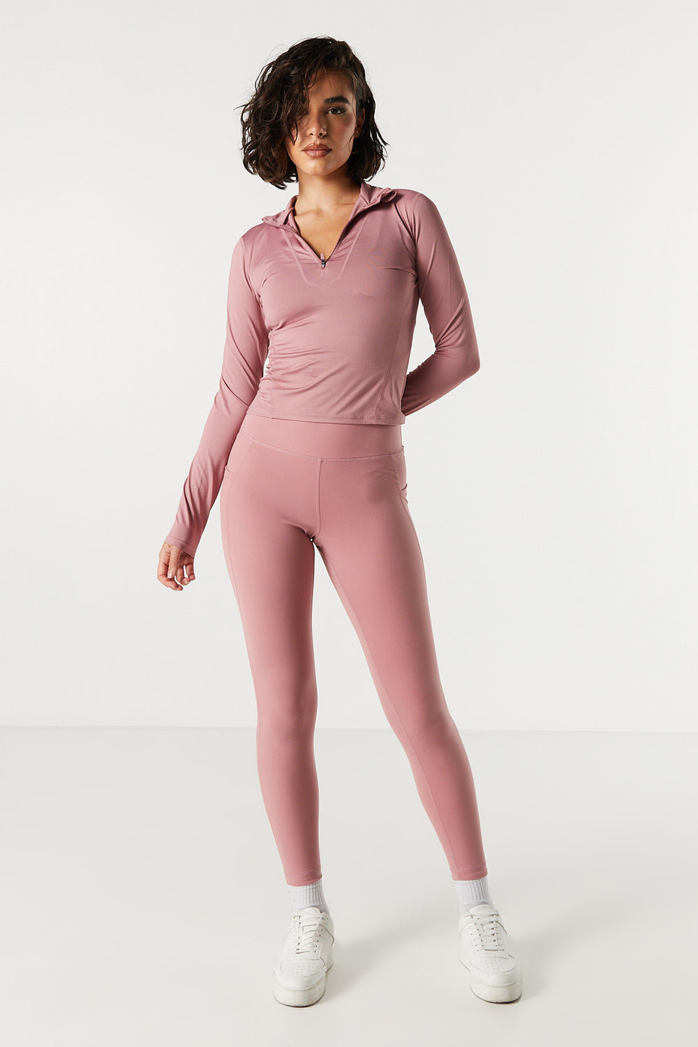 Active Quarter Zip Long Sleeve Top Active Quarter Zip Long Sleeve Top 12