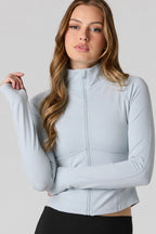 Active High Density Zip-Up Jacket