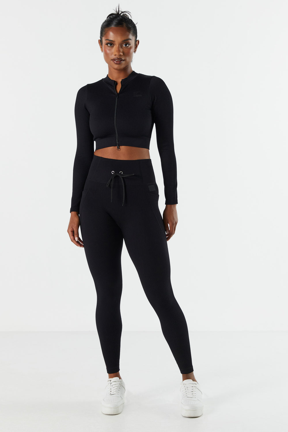 Sommer Ray Seamless Ribbed Zip-Up Active Top Sommer Ray Seamless Ribbed Zip-Up Active Top 7