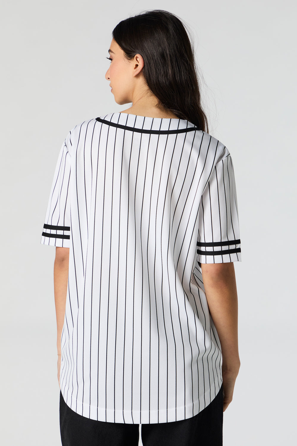 Graphic Mesh Baseball Jersey Graphic Mesh Baseball Jersey 2