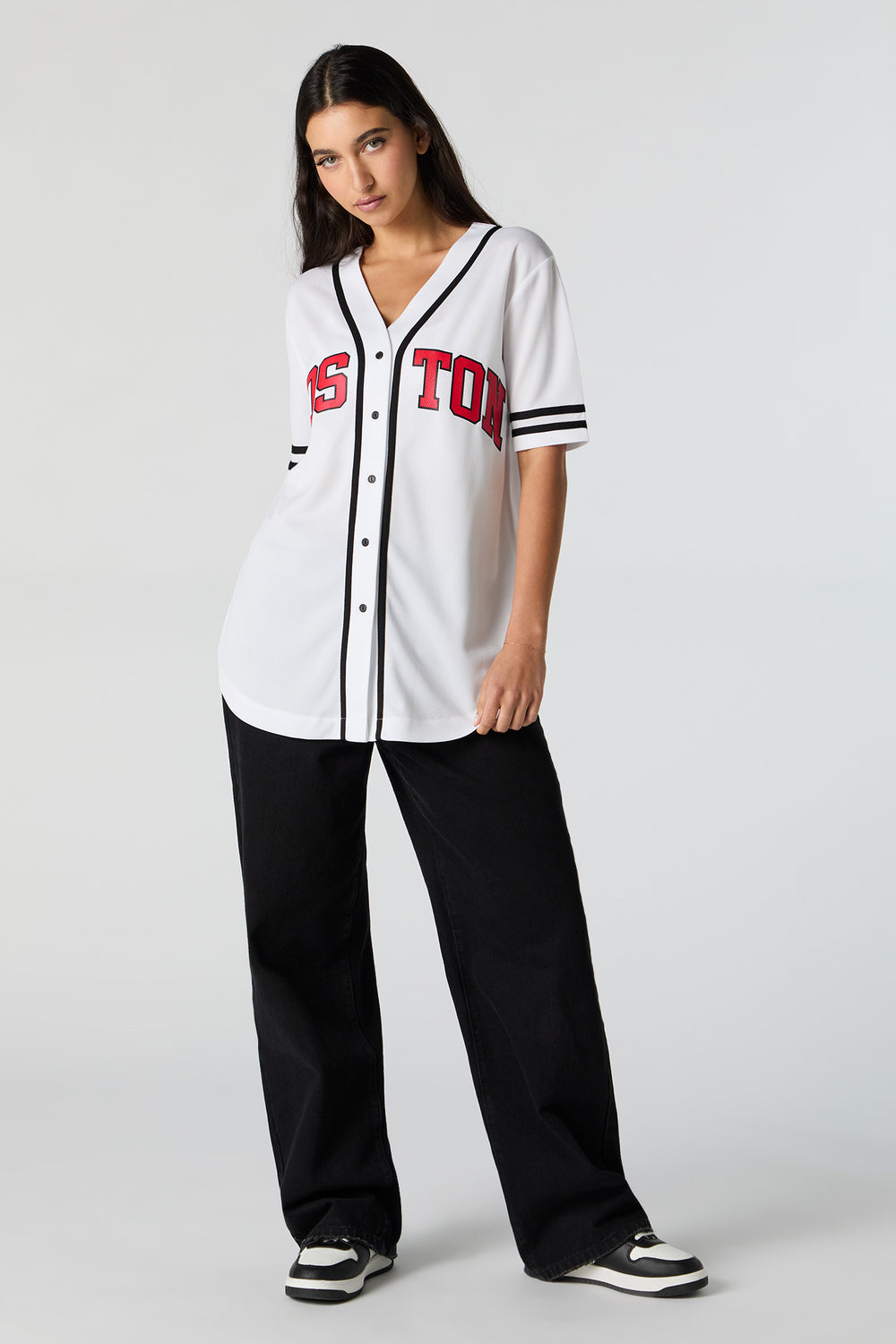 Graphic Mesh Baseball Jersey Graphic Mesh Baseball Jersey 9