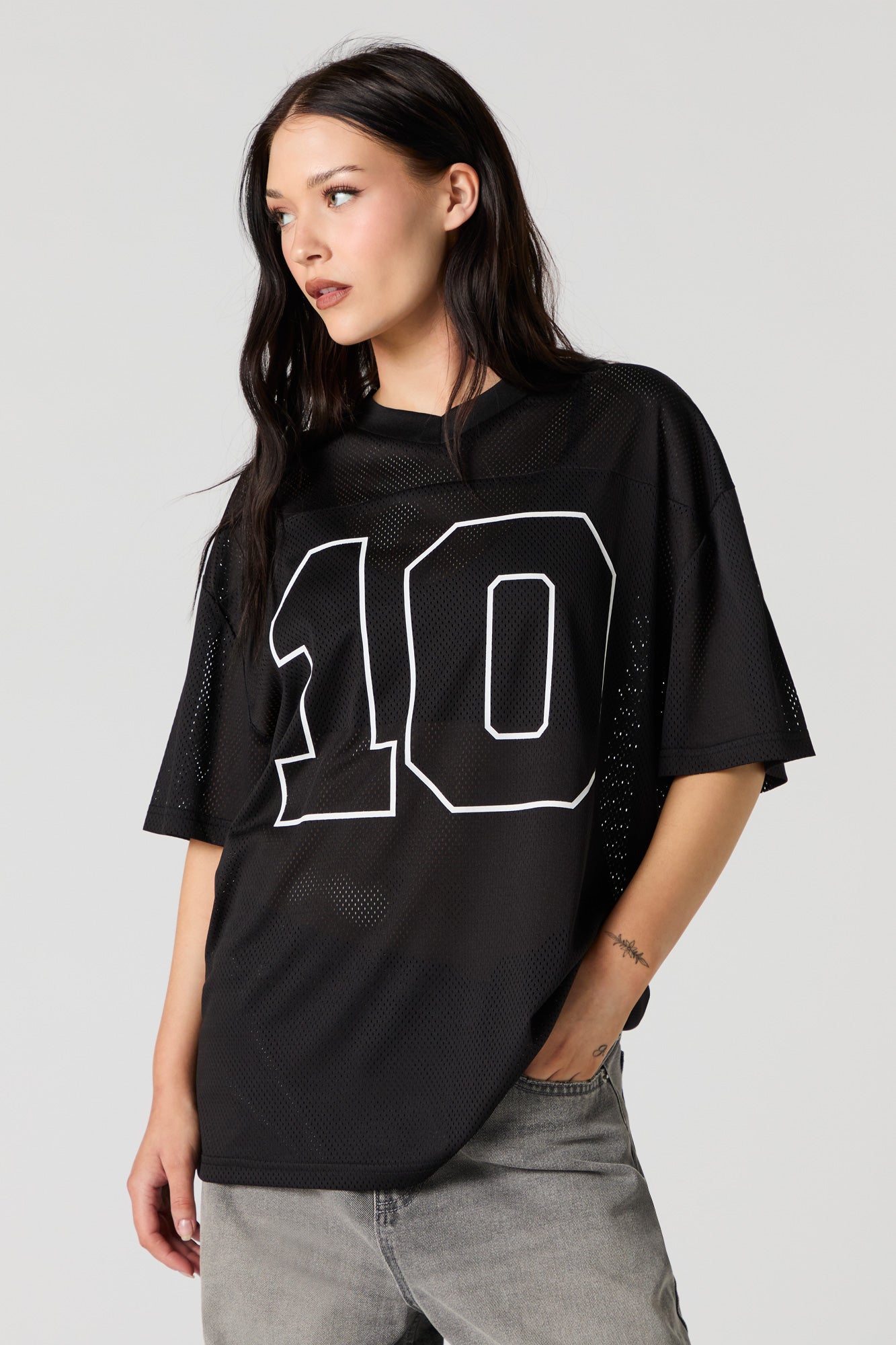 Graphic Mesh Jersey