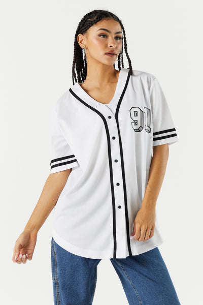 Cali Graphic Baseball Jersey – Charlotte Russe