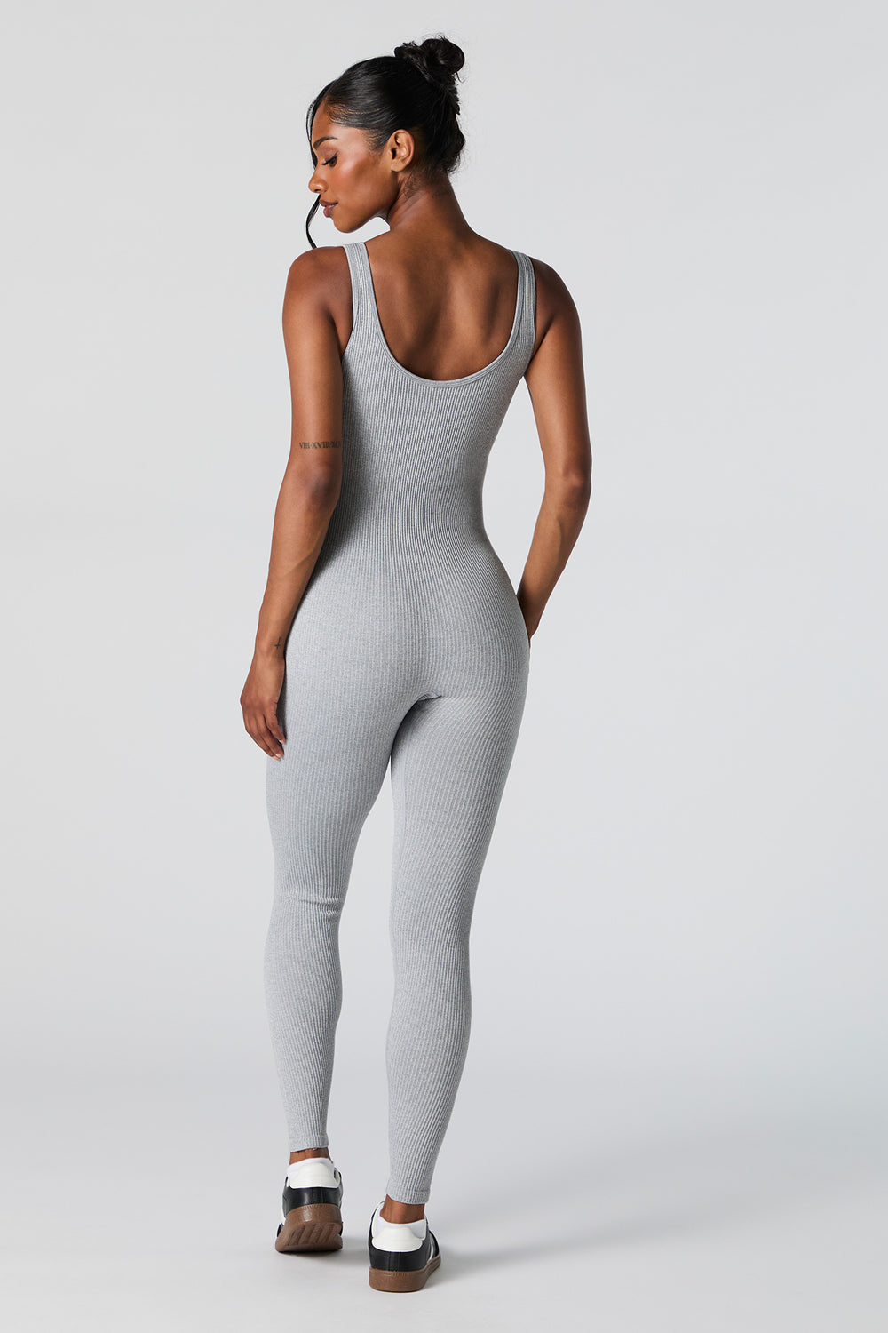 Active Seamless Ribbed Sleeveless Jumpsuit Active Seamless Ribbed Sleeveless Jumpsuit 3