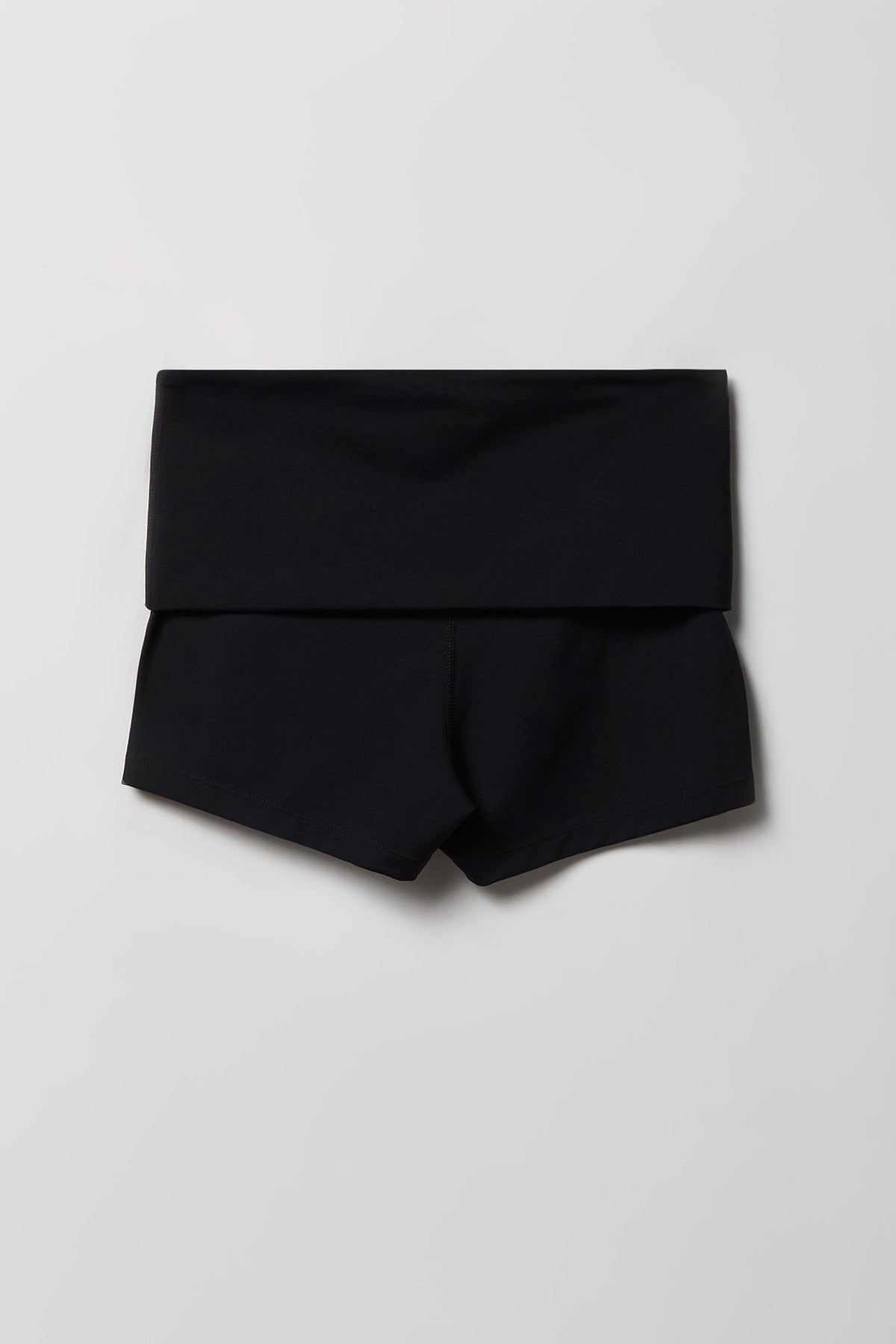 Alt View 5. Active Foldover Waist Short - Black