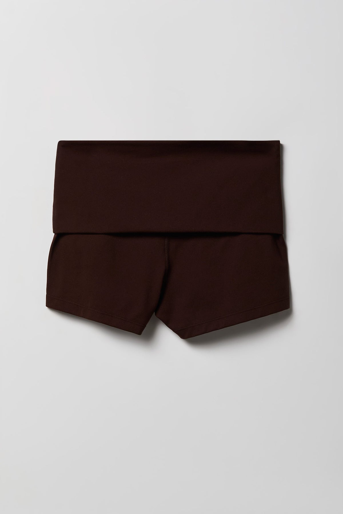 Alt View 7. Active Foldover Waist Short - Brown
