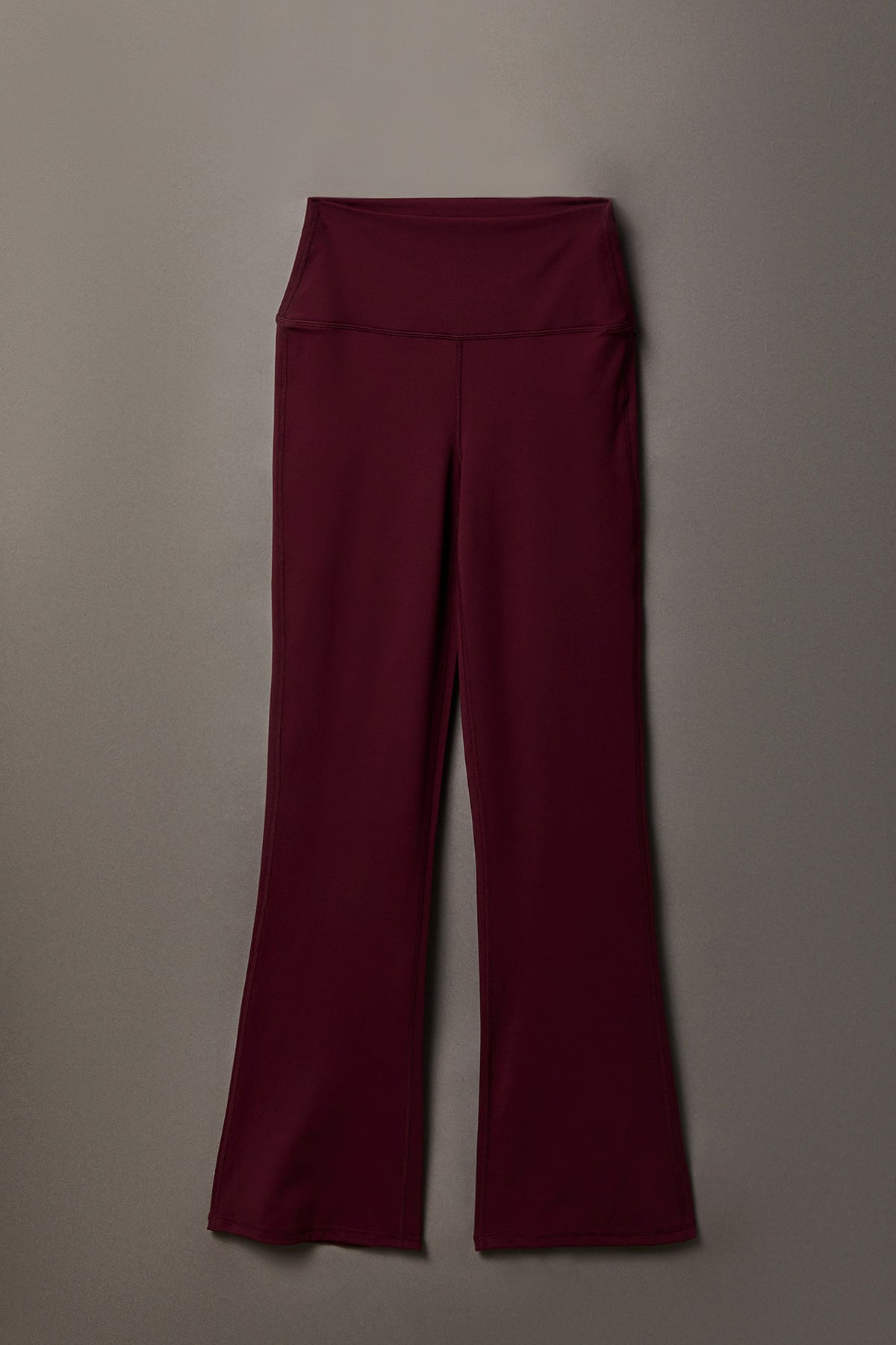 Alt View 4. Playboy Active Flare Pant - Burgundy