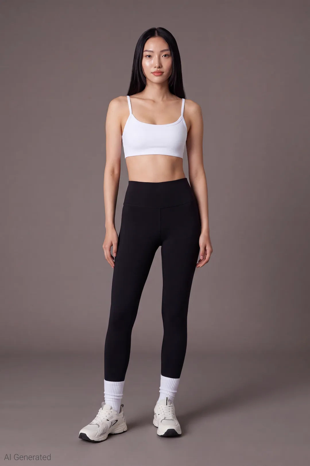Playboy Chrome Detail Legging - Black