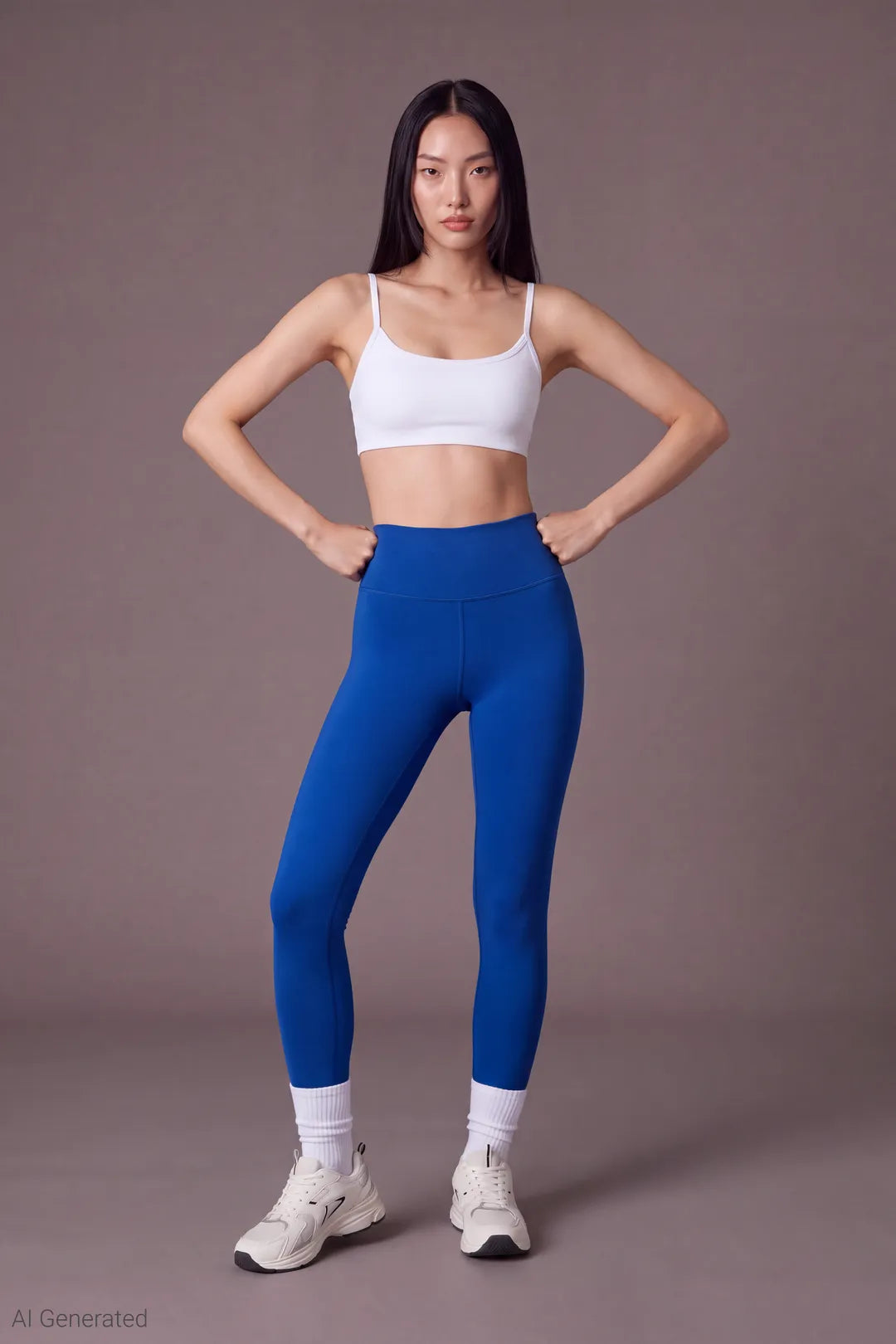 Playboy Chrome Detail Legging - Blue