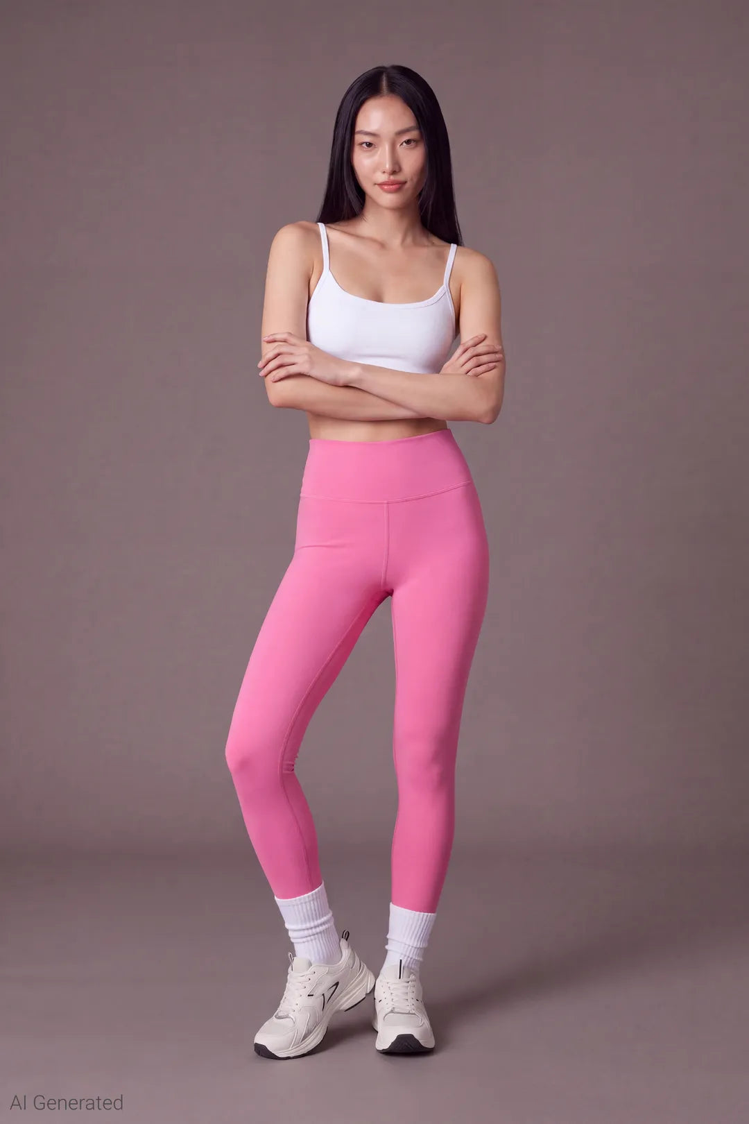 Alt View 16. Playboy Chrome Detail Legging - Brown