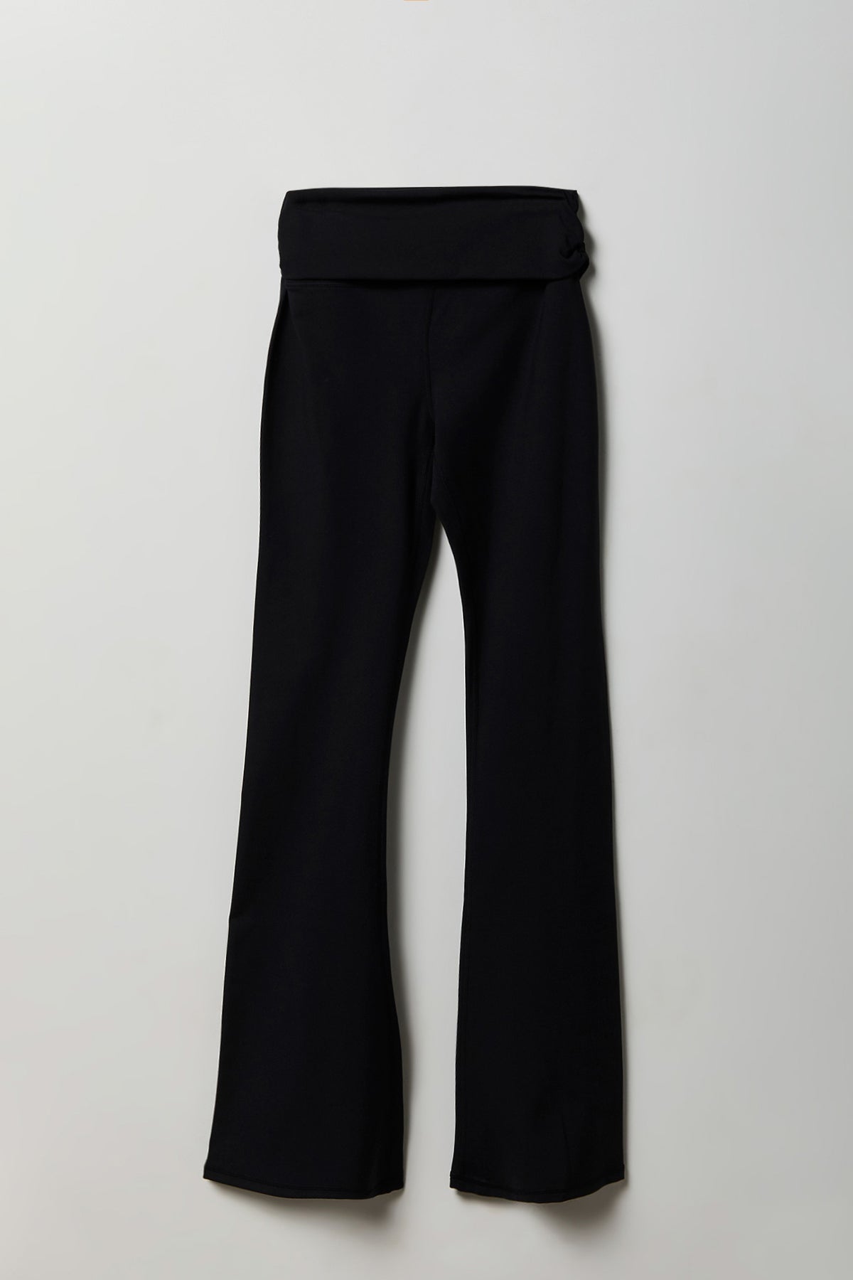 Sommer Ray Scrunch Waist Flare Pant - Black