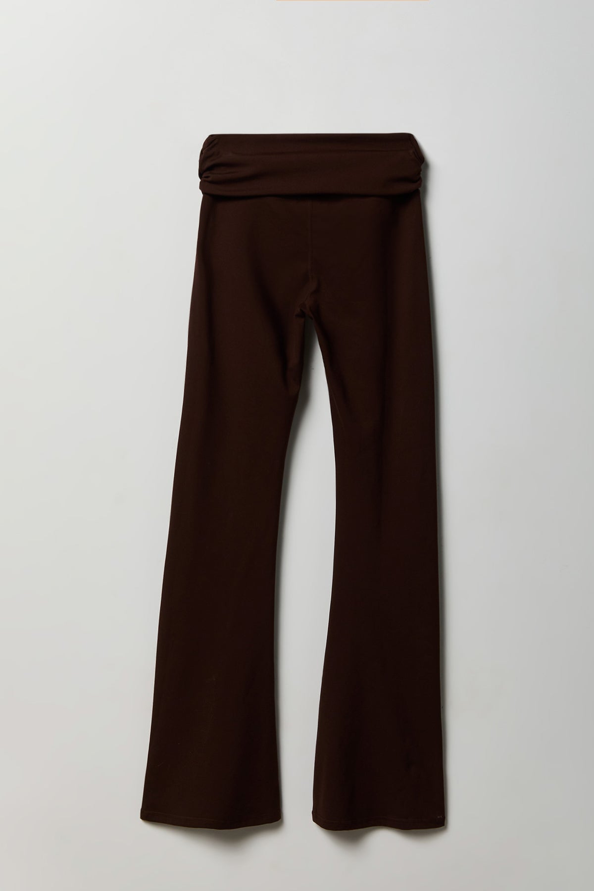 Sommer Ray Scrunch Waist Flare Pant - Brown