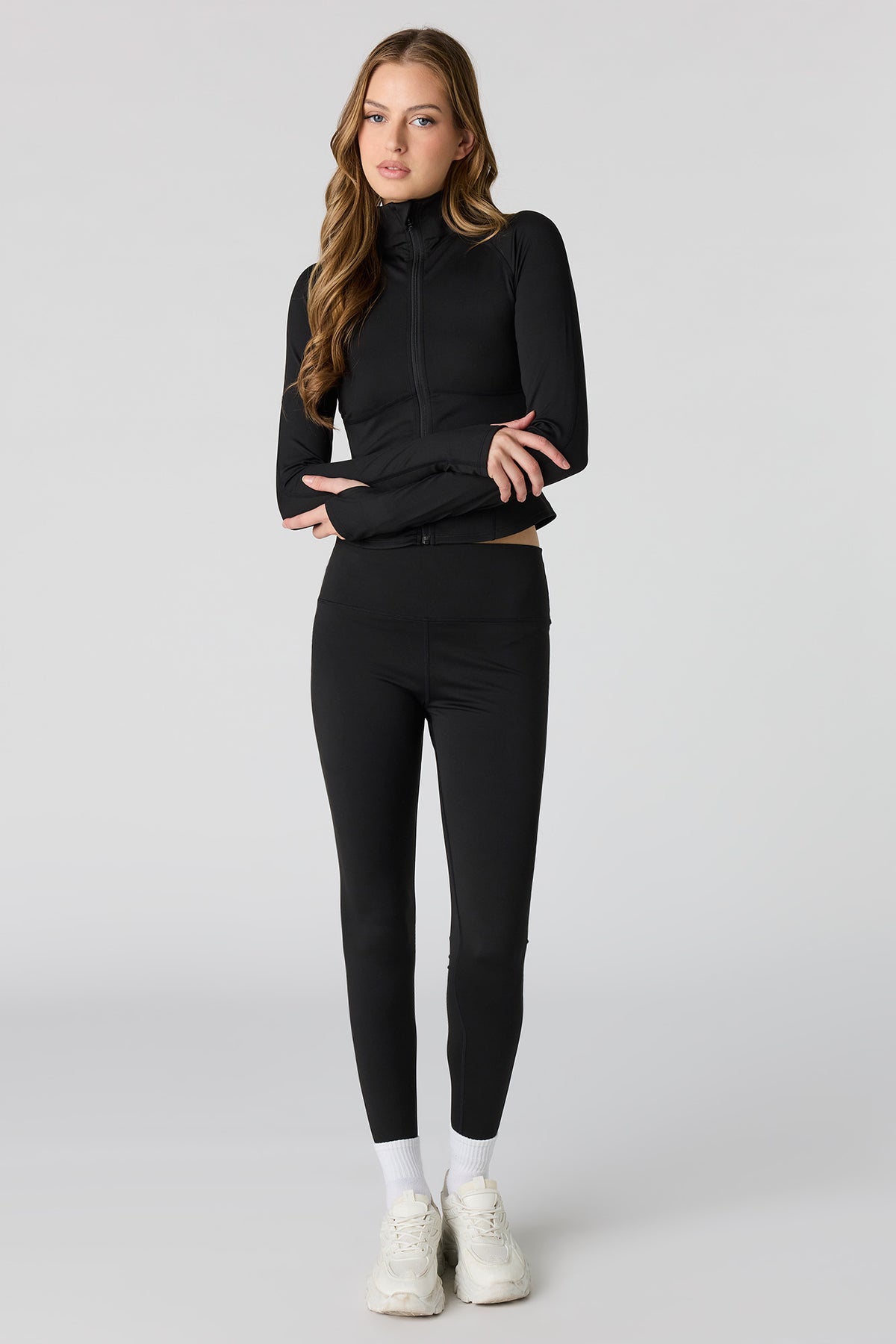 Active High Density Legging - Black