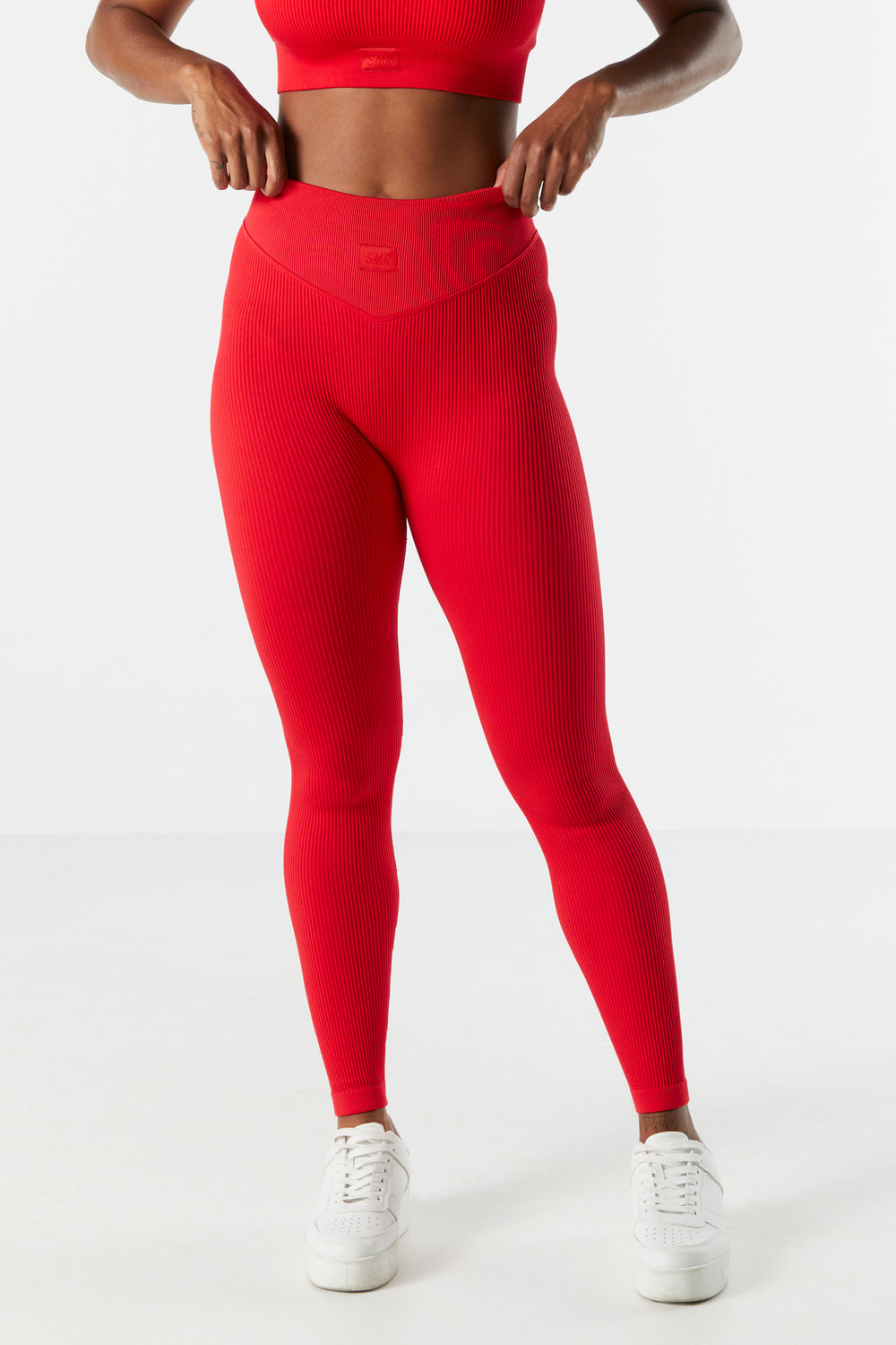 Sommer Ray Seamless Ribbed Active Legging Sommer Ray Seamless Ribbed Active Legging 2