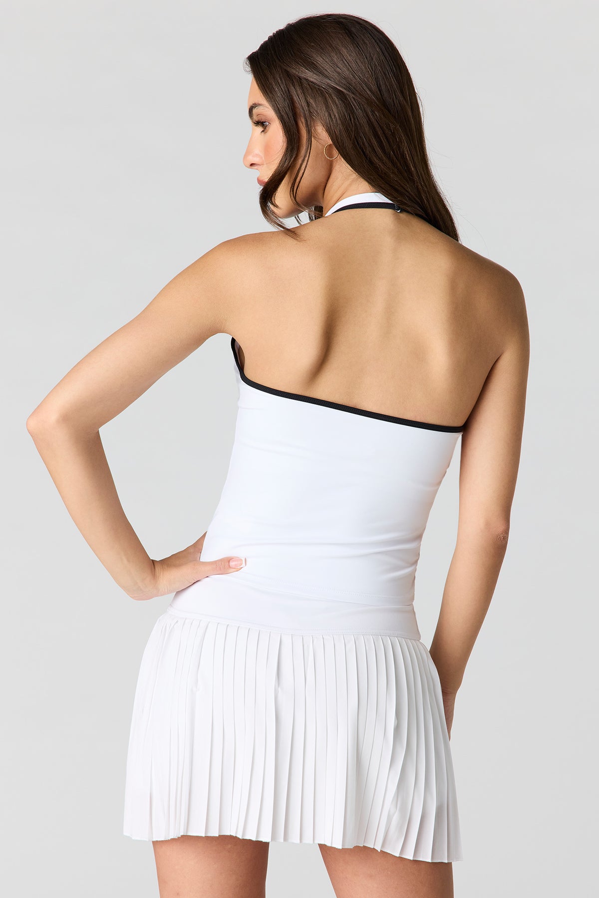 Alt View 10. Active High Density Pleated Skort - Pink