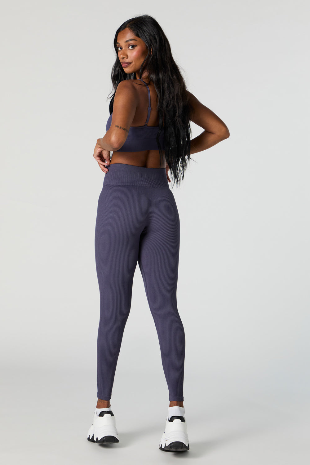 Active Seamless Ribbed Drawstring Legging Active Seamless Ribbed Drawstring Legging 16