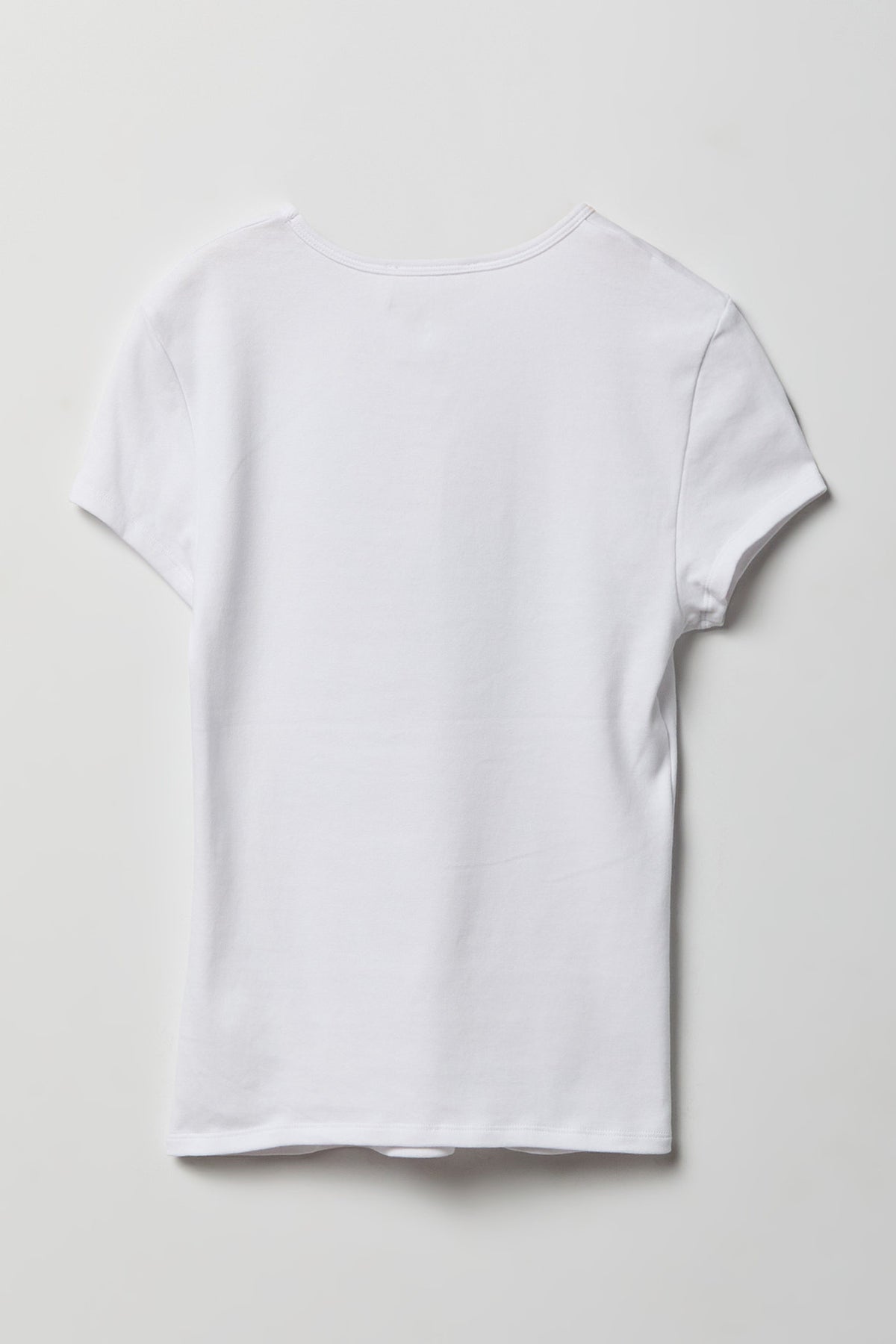 Alt View 5. Fitted Graphic T-Shirt - Off White