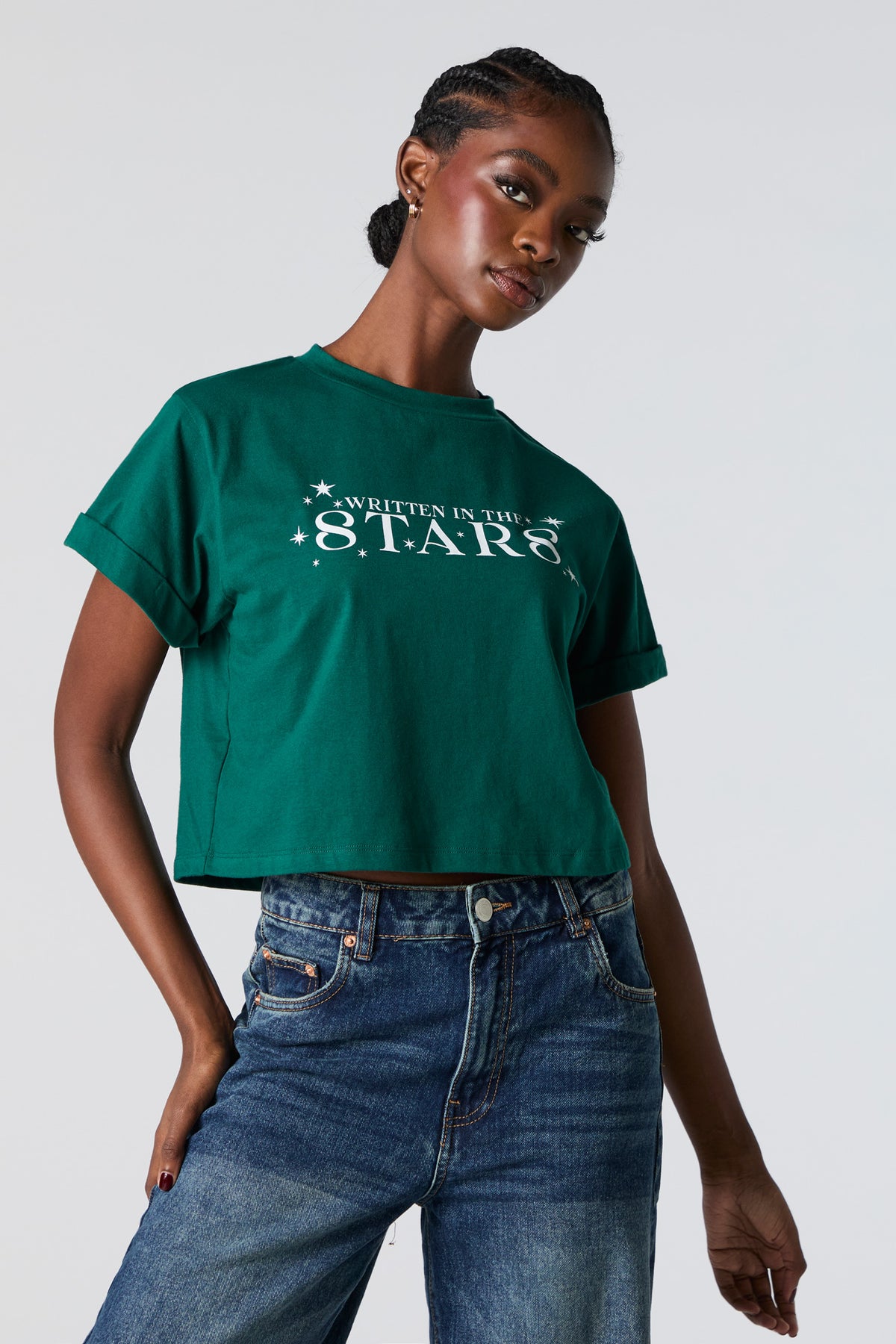 Written in Stars Graphic Boxy T-Shirt