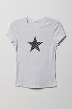 Graphic Fitted T-Shirt