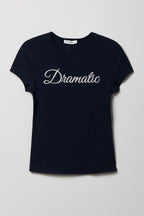 Graphic Fitted T-Shirt