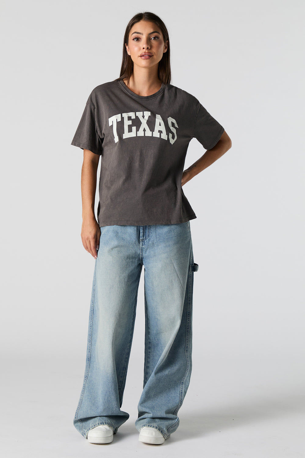 Texas Graphic Washed Boyfriend T-Shirt Texas Graphic Washed Boyfriend T-Shirt 3