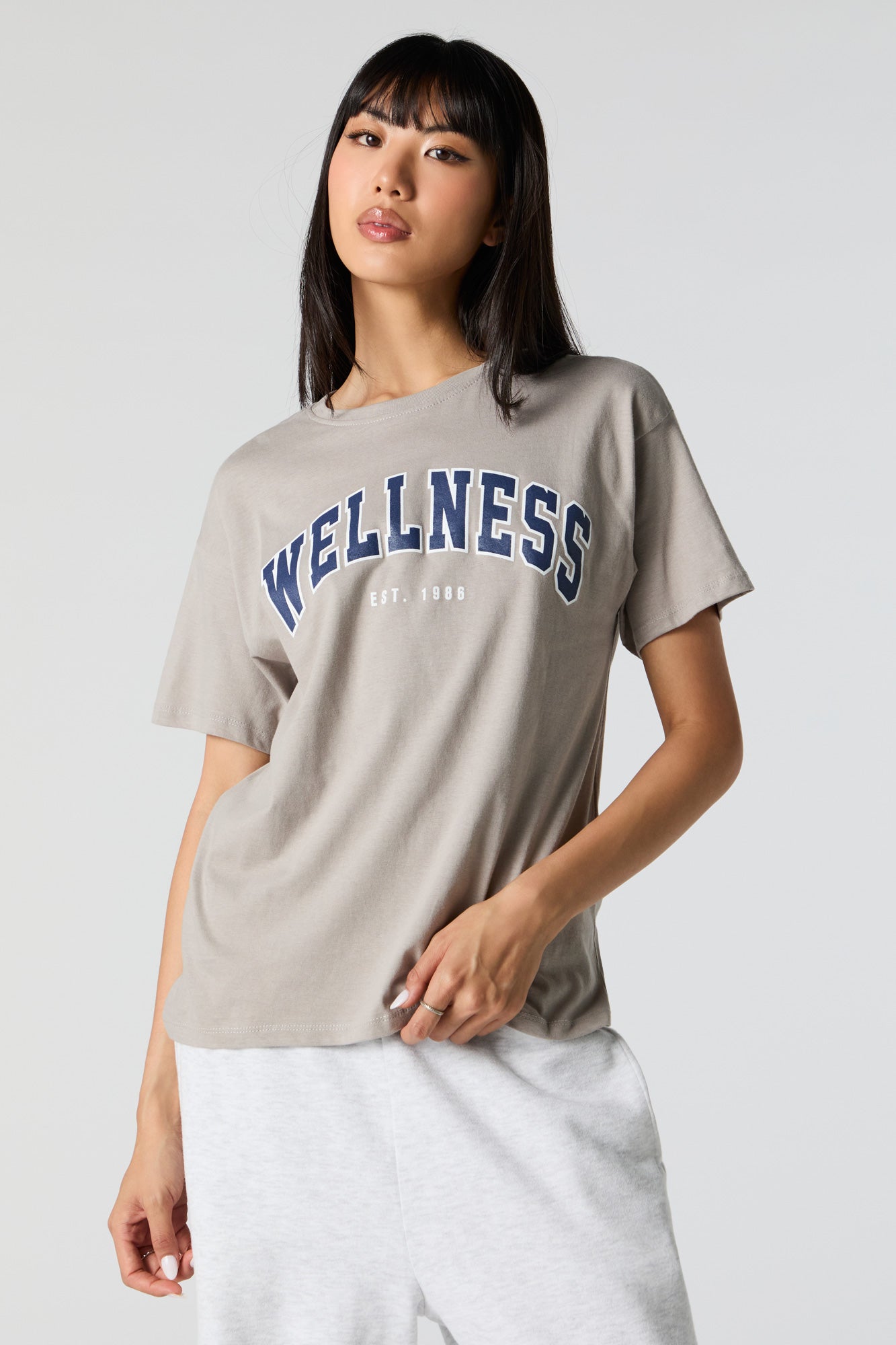 Wellness Graphic Boyfriend T-Shirt