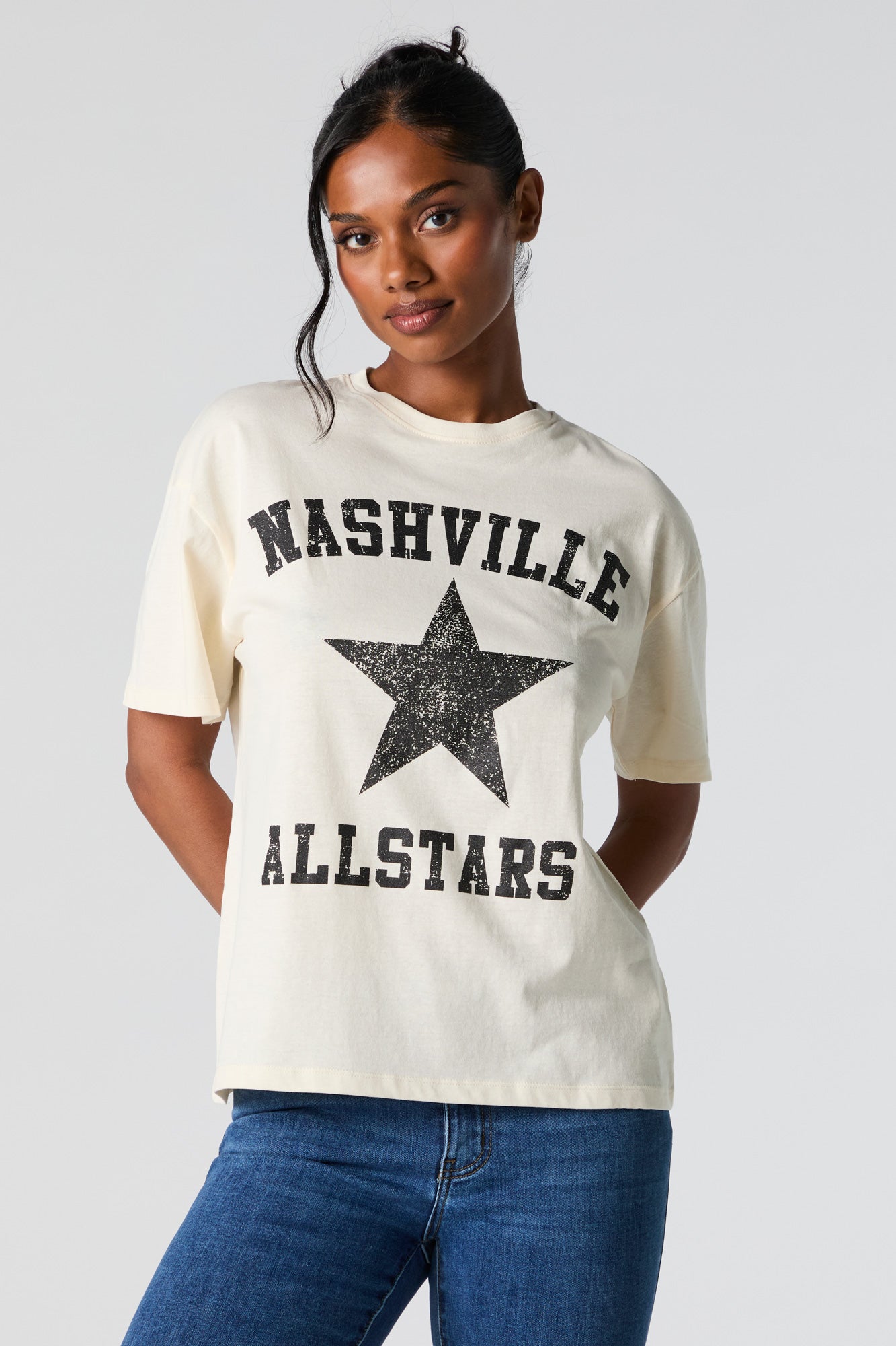 Nashville Allstars Graphic Boyfriend T-Shirt