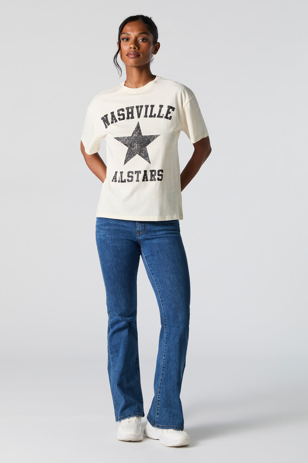 Nashville Allstars Graphic Boyfriend T-Shirt Nashville Allstars Graphic Boyfriend T-Shirt 2