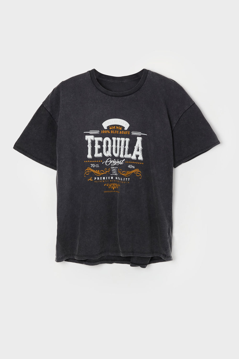 Tequila Graphic Washed Boyfriend T-Shirt Tequila Graphic Washed Boyfriend T-Shirt 4