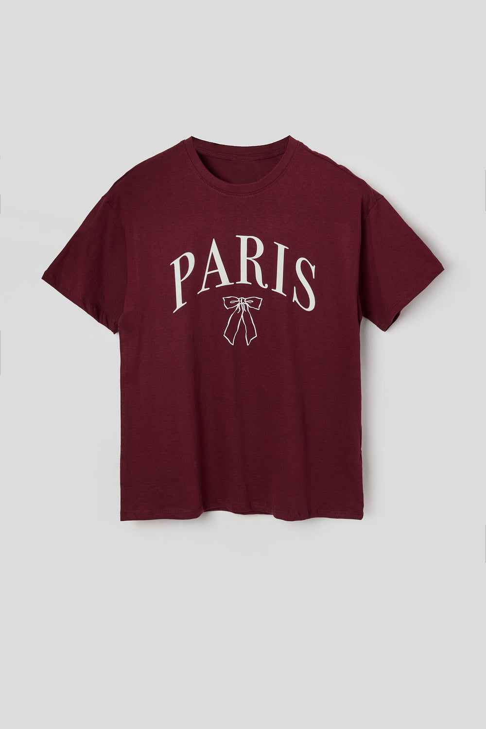 Paris Bow Graphic Boyfriend T-Shirt Paris Bow Graphic Boyfriend T-Shirt 4