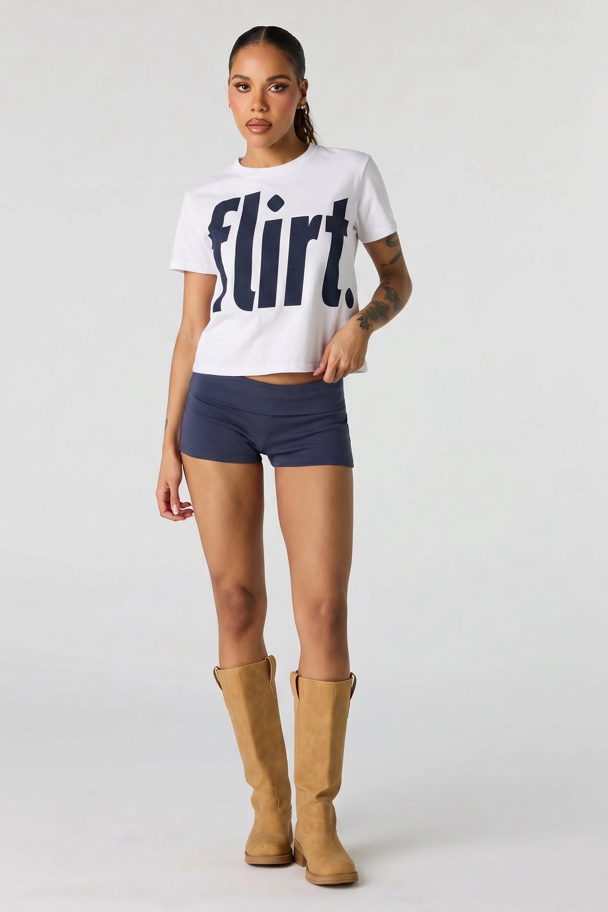 Alt View 4. Graphic T-Shirt - White