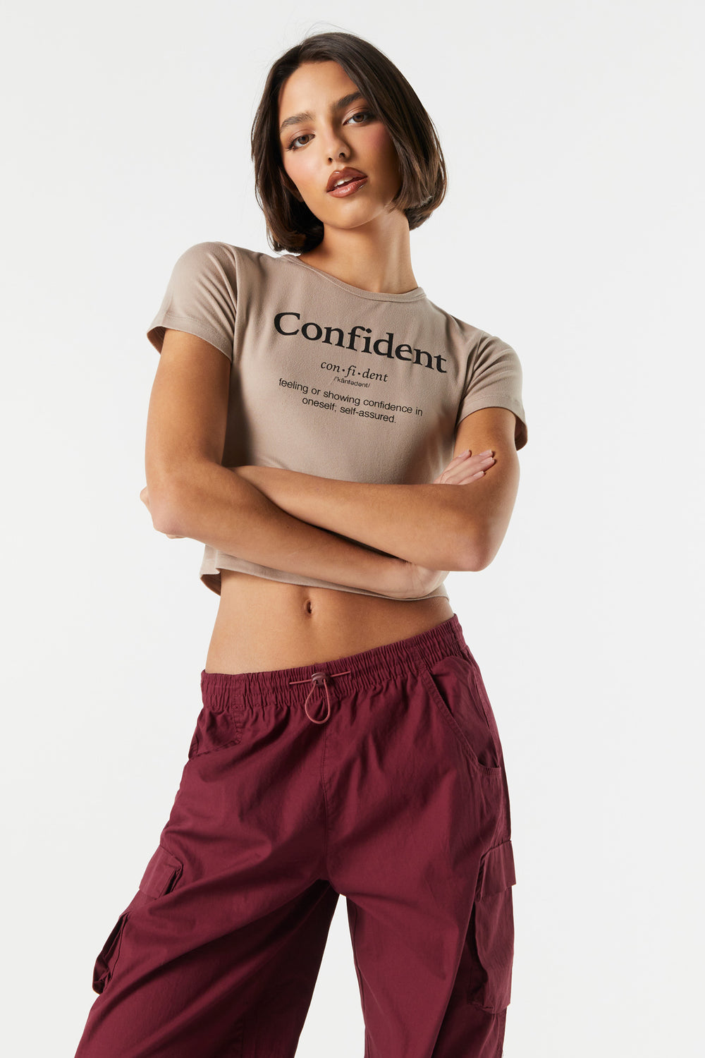 Confident Graphic Baby T-Shirt Confident Graphic Baby T-Shirt 1