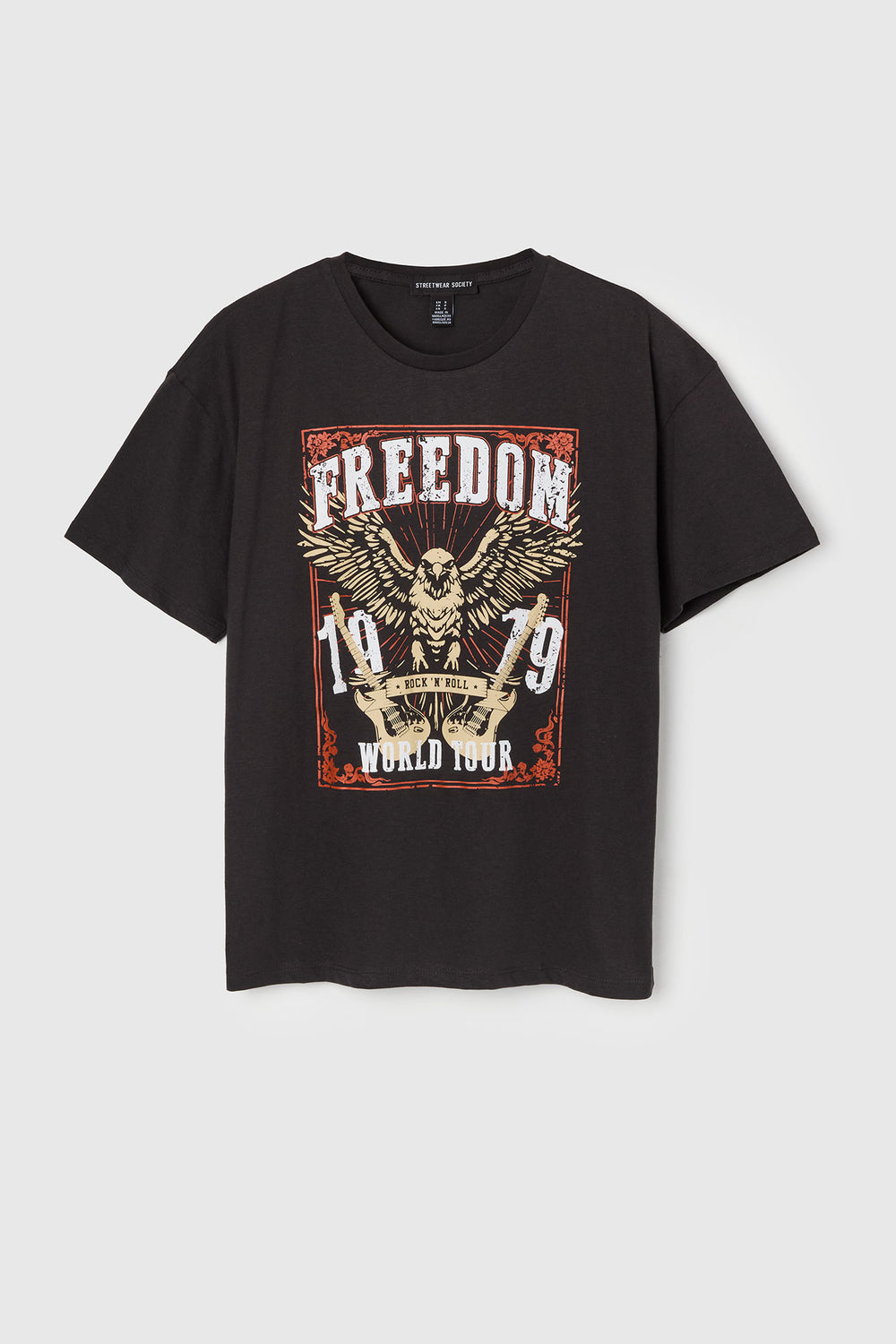 Freedom World Tour Graphic Boyfriend T-Shirt Freedom World Tour Graphic Boyfriend T-Shirt 4