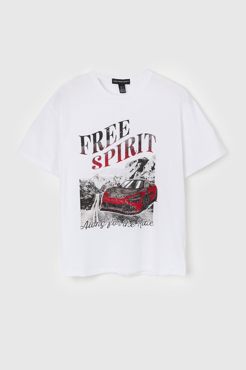 Free Spirit Graphic Boyfriend T-Shirt Free Spirit Graphic Boyfriend T-Shirt 4