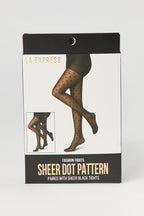 Sheer Pattern Tights (2 Pack)
