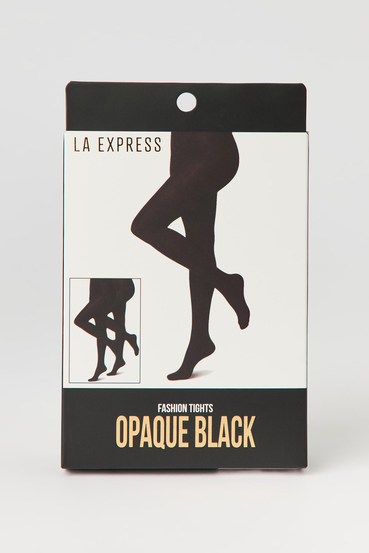 Opaque Tights (2 Pack) - Black